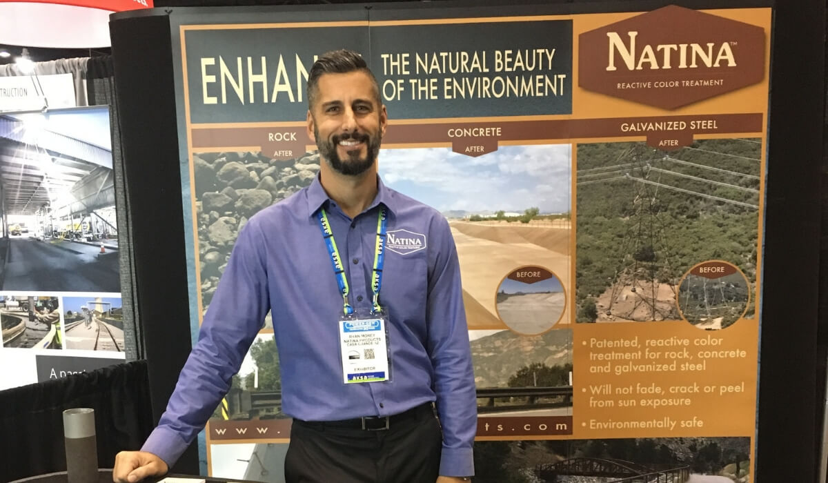 Photo of Ryan Morey in Trade Show