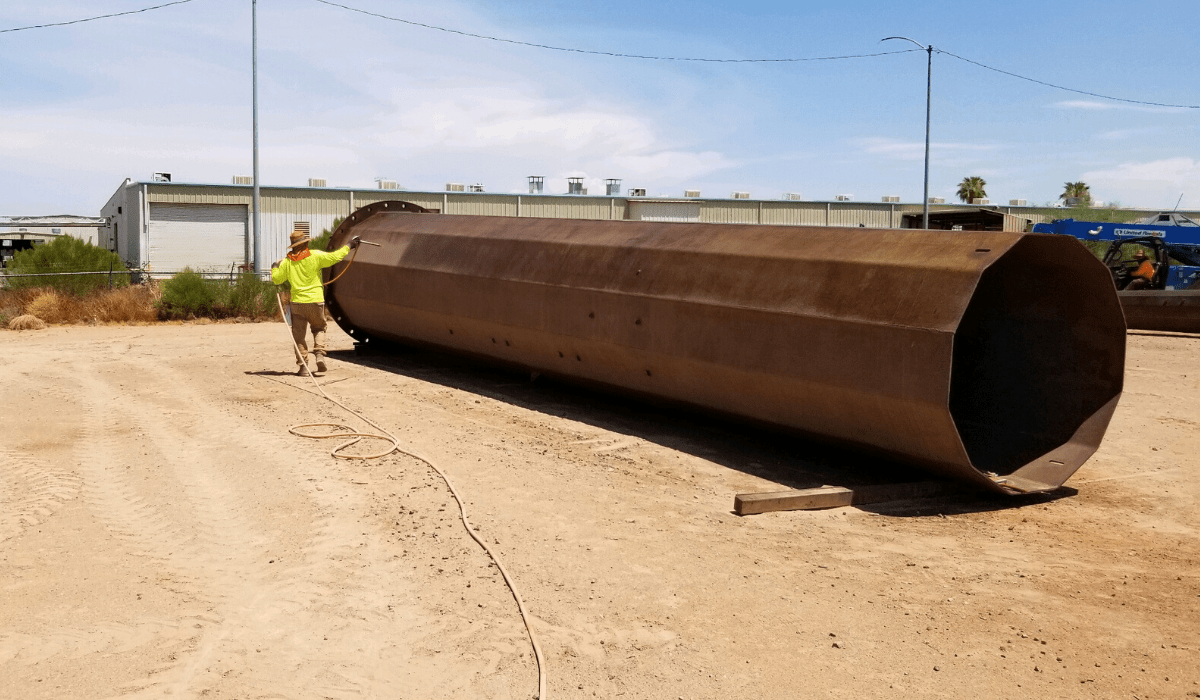 Natina Steel color solution transmission towers